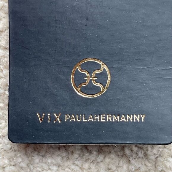 NWT VIX Paula Hermanny orange asymmetrical bikini top Size L - Picture 7 of 7